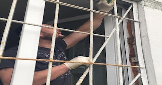 Демонтаж металлических оконных решеток в Североуральске – расценки в смете от 1057 рублей